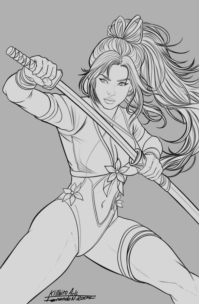 KILLBIRO's tweet photo. Psylocke Summer skin 
Marvel Rivals https://t.co/f06vmEpVWY