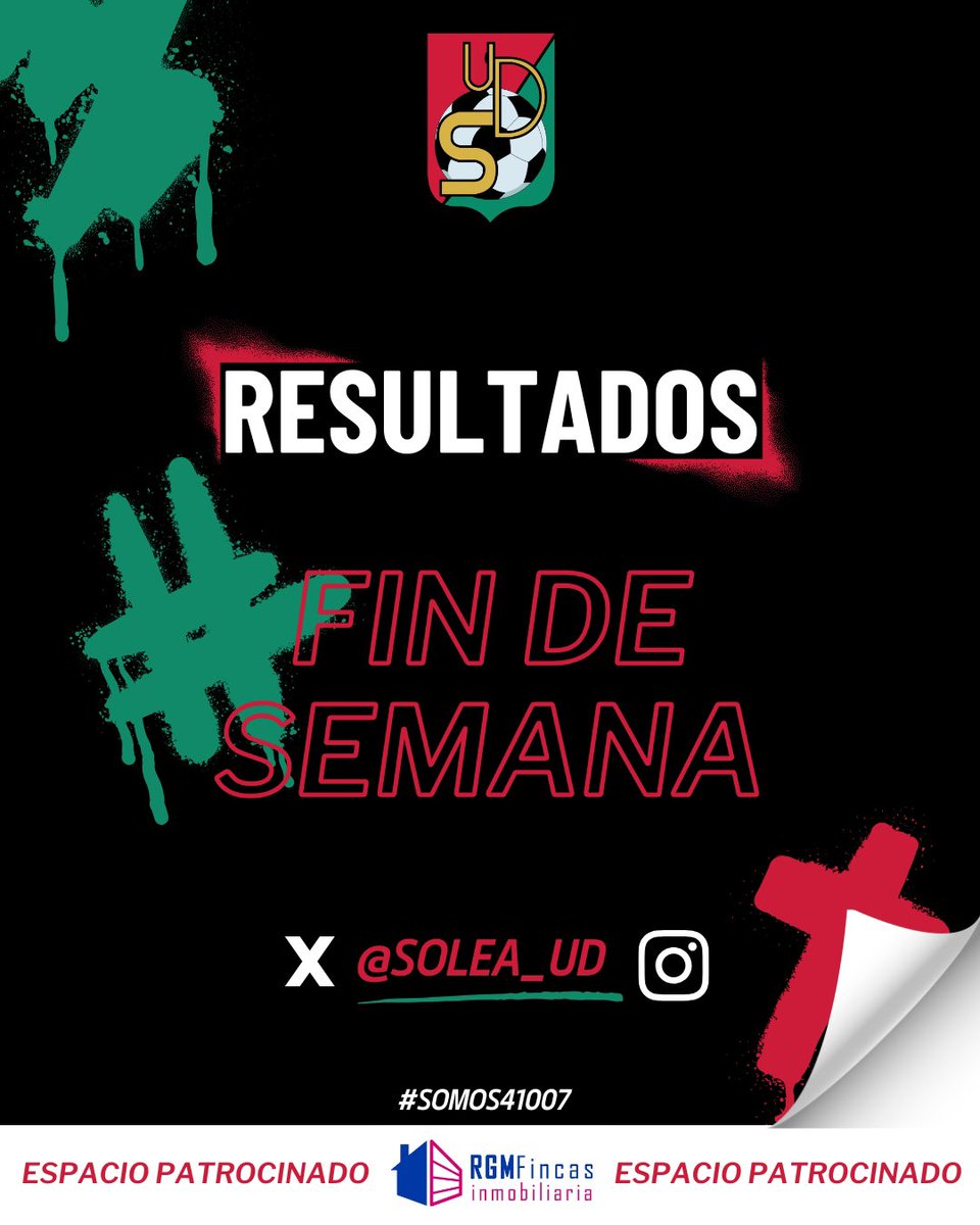 solea_ud's tweet photo. ¡ 𝐑𝐄𝐒𝐔𝐋𝐓𝐀𝐃𝐎𝐒 𝐅𝐈𝐍 𝐃𝐄 𝐒𝐄𝐌𝐀𝐍𝐀! 🗓️

#somos41007 #udsolea #temporada25/26 https://t.co/Vncv4FfZUO