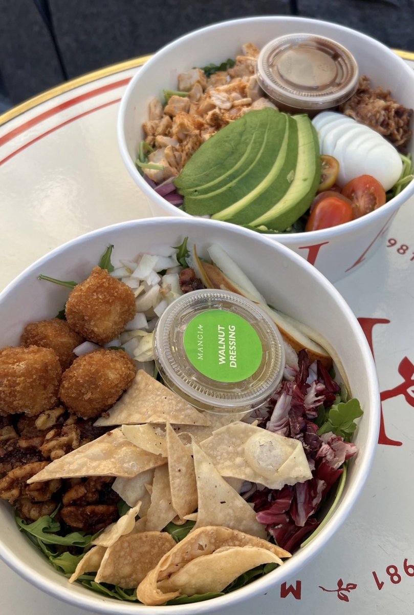 Mangia_NYC's tweet image. Crisp, colorful, and seriously satisfying 🥗✨
These wholesome crunchy salads are made with the freshest ingredients—think vibrant greens, juicy veggies, and that perfect bite in every forkful. Simple, nourishing, and full of feel-good flavors!
#FreshEats #CrunchySalads #EatClean