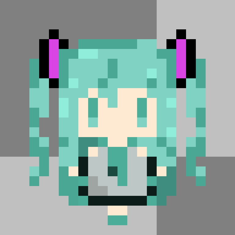 293Project's tweet photo. 冒頭1秒の演出をしたかった為にドット絵ポチポチしました https://t.co/yQiJFKrY5b