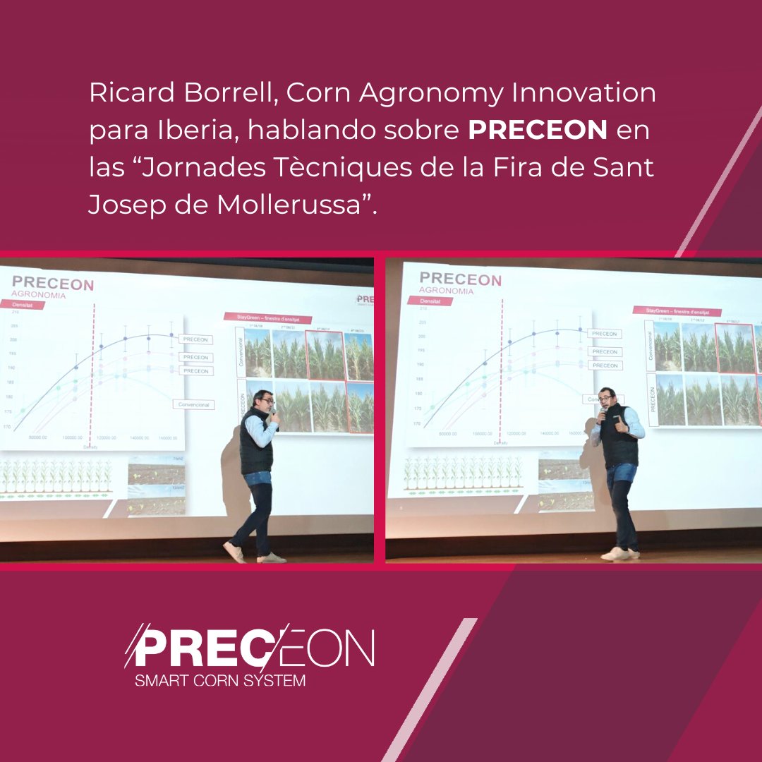 DEKALB_ES's tweet image. El pasado viernes #DEKALB estuvimos en la XXV Jornada Intercomarcal sobre el Cultiu del Panís, en la Fira de Sant Josep de Mollerussa. 👌

Una jornada muy importante en la zona y que este año ha contado con @Bayer4CropsES para hablar del sistema de #maíz #Preceon. 🌽🌽