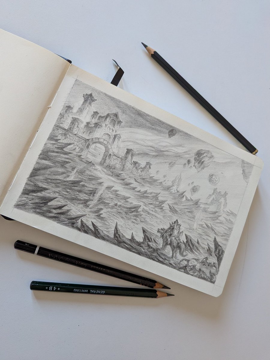 JJcanvas's tweet image. Hellfire Peninsula
Graphite on paper

#worldofwarcraft #wowtbc #burningcrusade #graphite #pencil #drawing