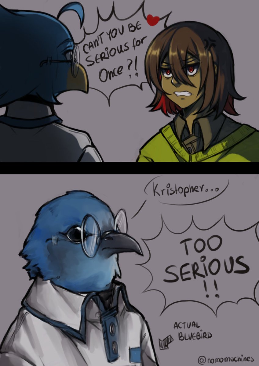 homomachines's tweet photo. Well, hes a bird
Og meme by @/handji_kyle

#kerdly #deltarune https://t.co/h2pvcTIg9w