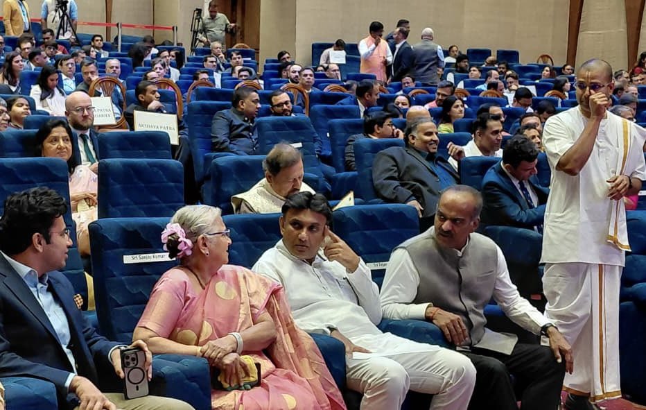 P C Mohan tweet media