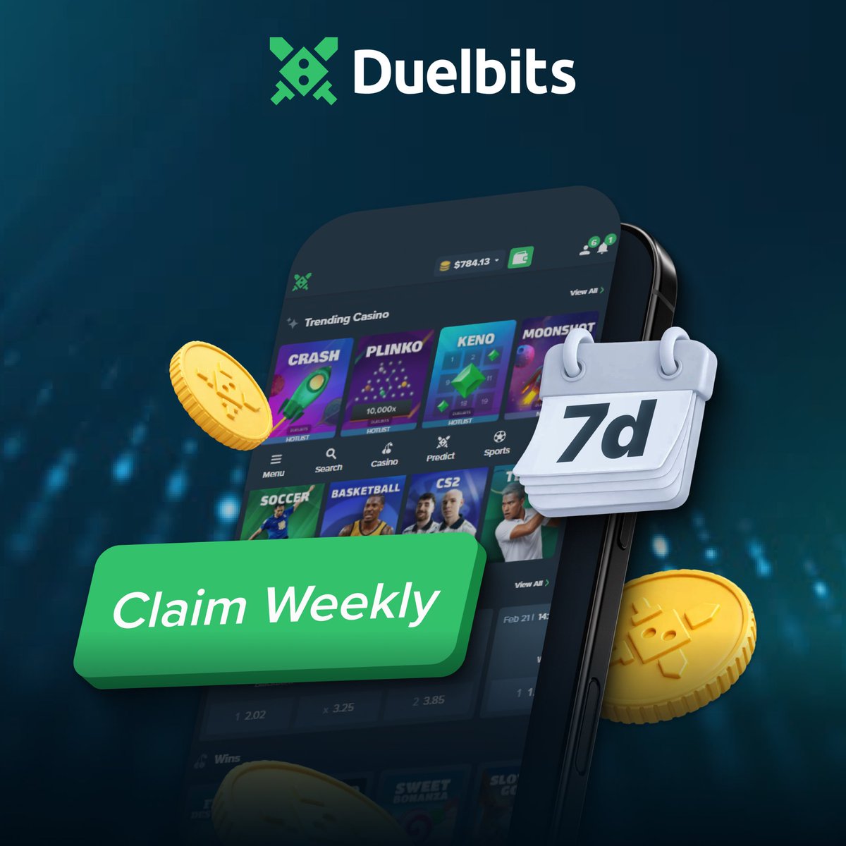 Duelbits tweet media