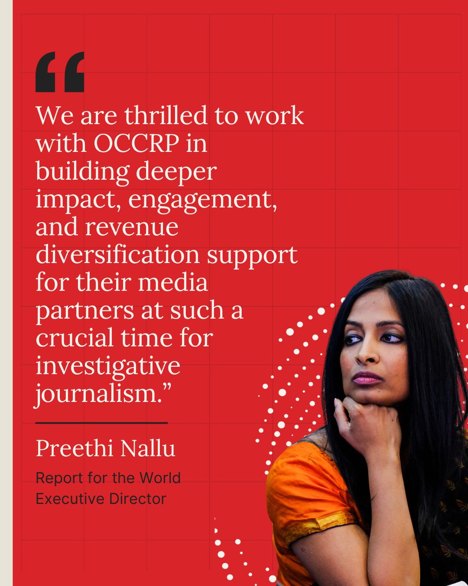 Organized Crime and Corruption Reporting Project tweet media