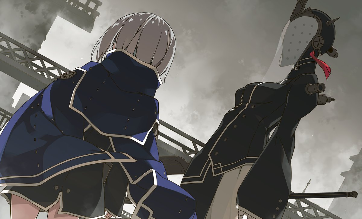 後ろ姿も稀によくやるやつ。
好きなのでー! 