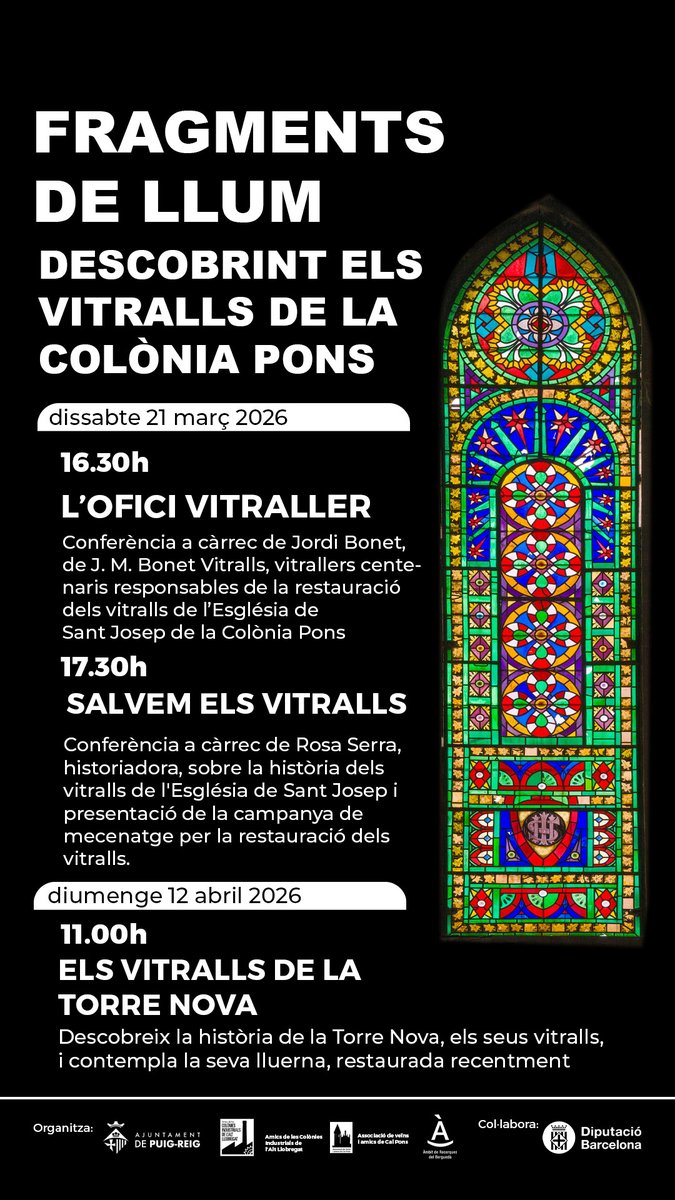 Amics Colònies Industrials Alt Llobregat tweet media