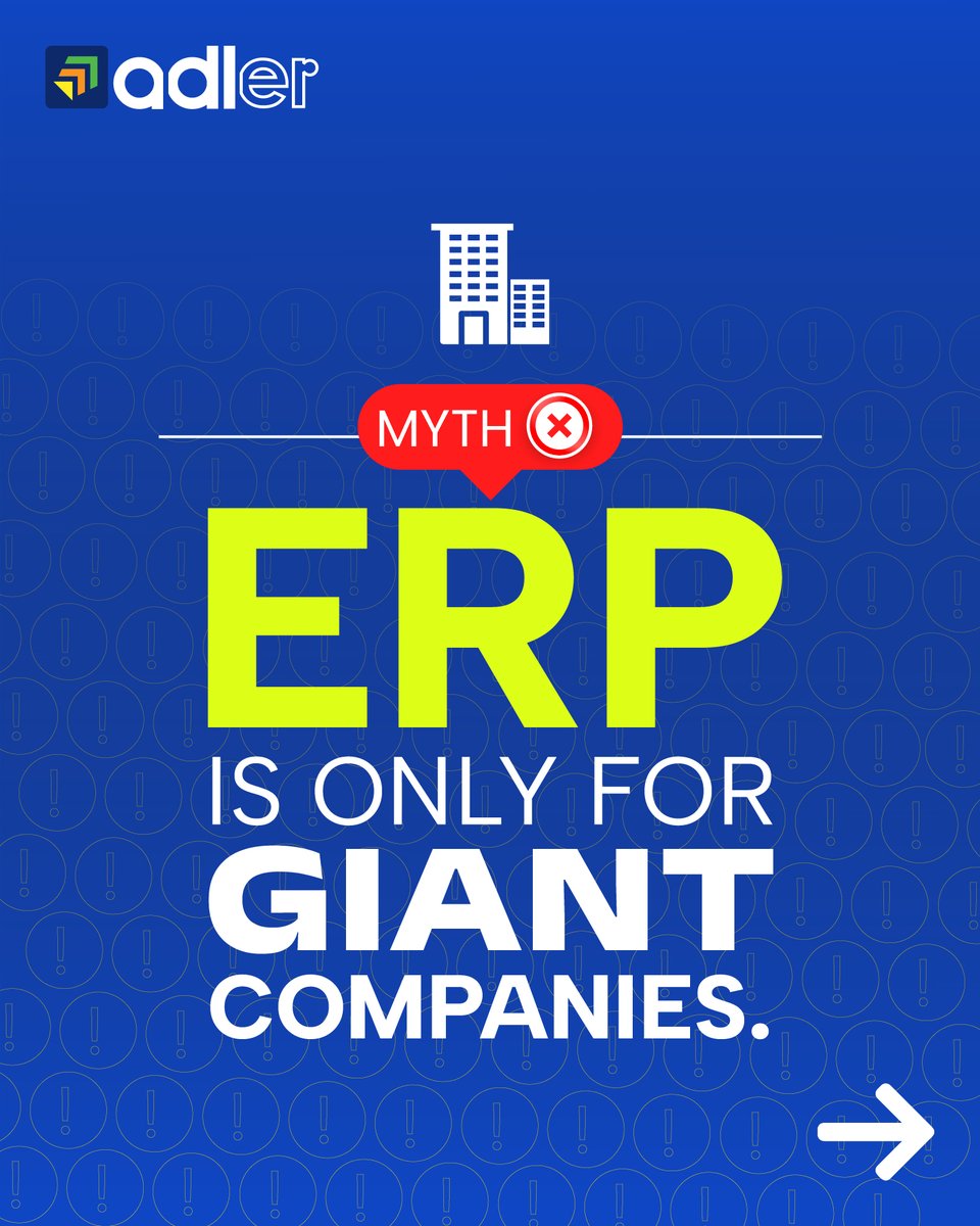 AnvinInfosystem's tweet photo. Stop waiting to “be bigger” before getting ERP.
Structure is not a reward for scale. It is what helps you scale. The real difference is having a partner who makes it practical and manageable. Try AdlER’s @AnvinInfosystem modular ecosystem👉 https://t.co/mggSqzBv0s https://t.co/MqGzl2LYS1