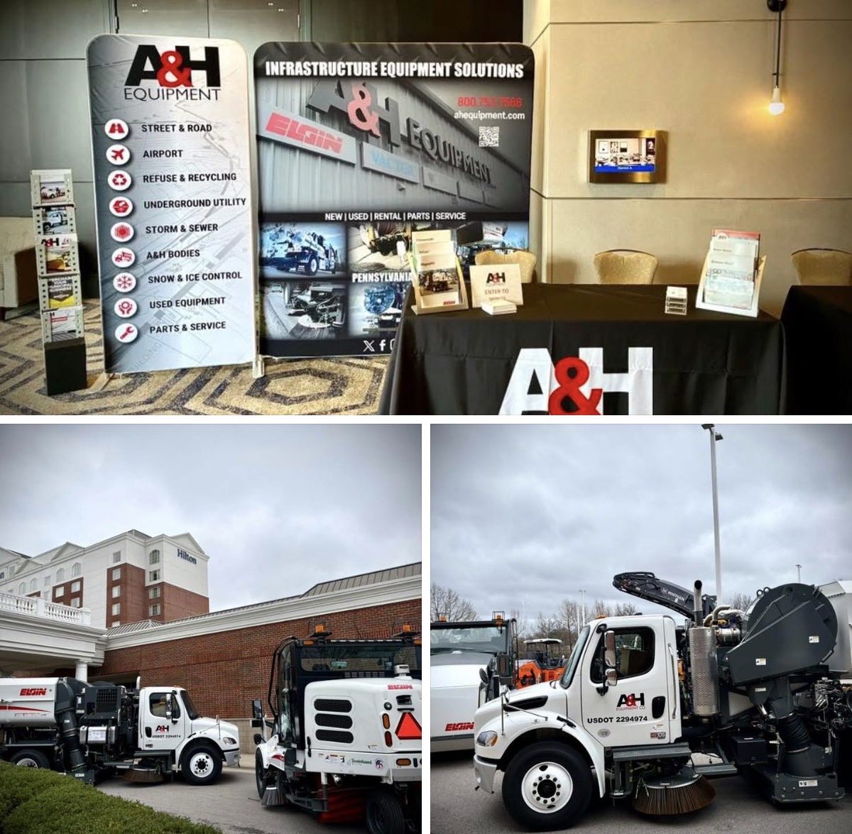Last Day at Flexible Pavements of Ohio!! Stop by meet our team and check out our equipment showcase!!