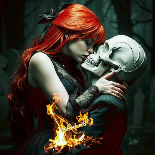 "Y besó tantas veces a la muerte que se convirtió en su amante. En su más fiel compañera donde ella sabía que nunca sería traicionada. Donde la muerte siempre la protegería y la abrazaría hasta la eternidad. Donde realmente tenía descanso y amor eterno"