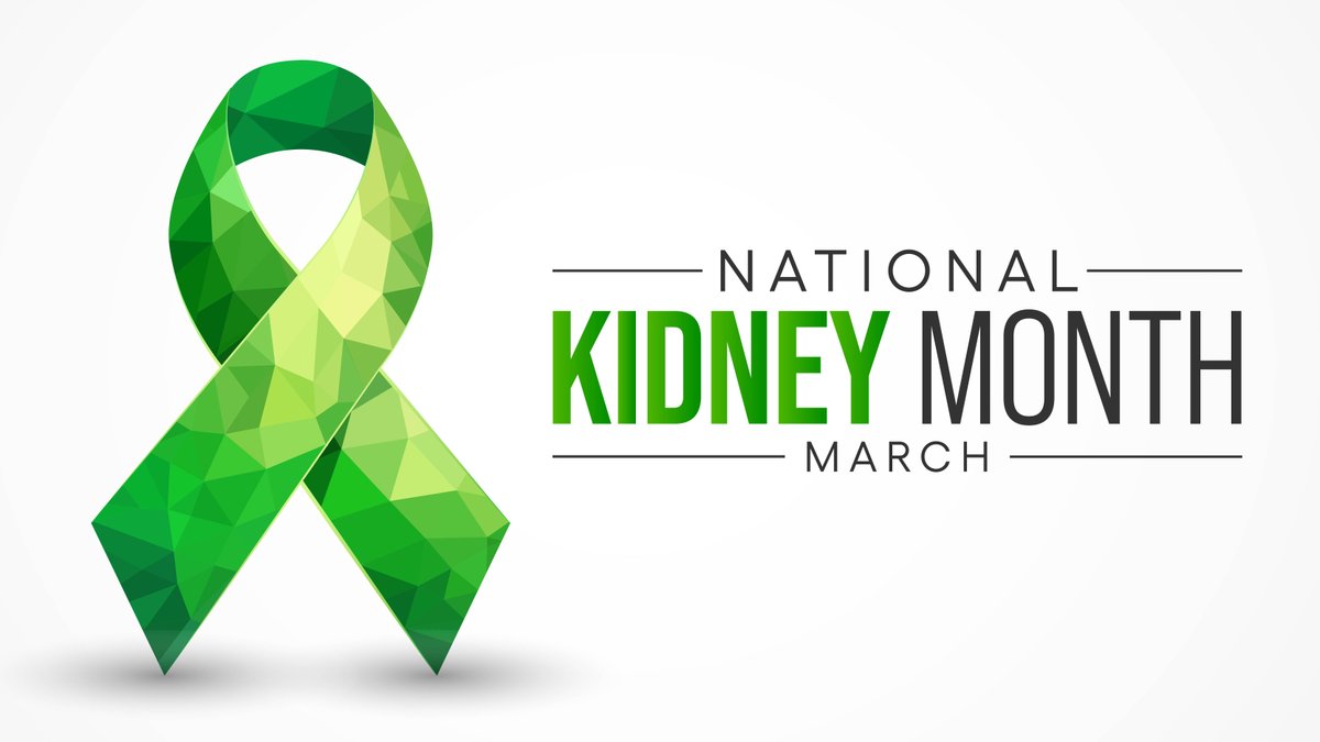 PharmPracNews's tweet image. March is National Kidney Month! 🩺💚
Healthy kidneys are essential for filtering waste, balancing fluids, and supporting overall health. Learn the signs and protect your kidneys today.
#KidneyHealth #NationalKidneyMonth