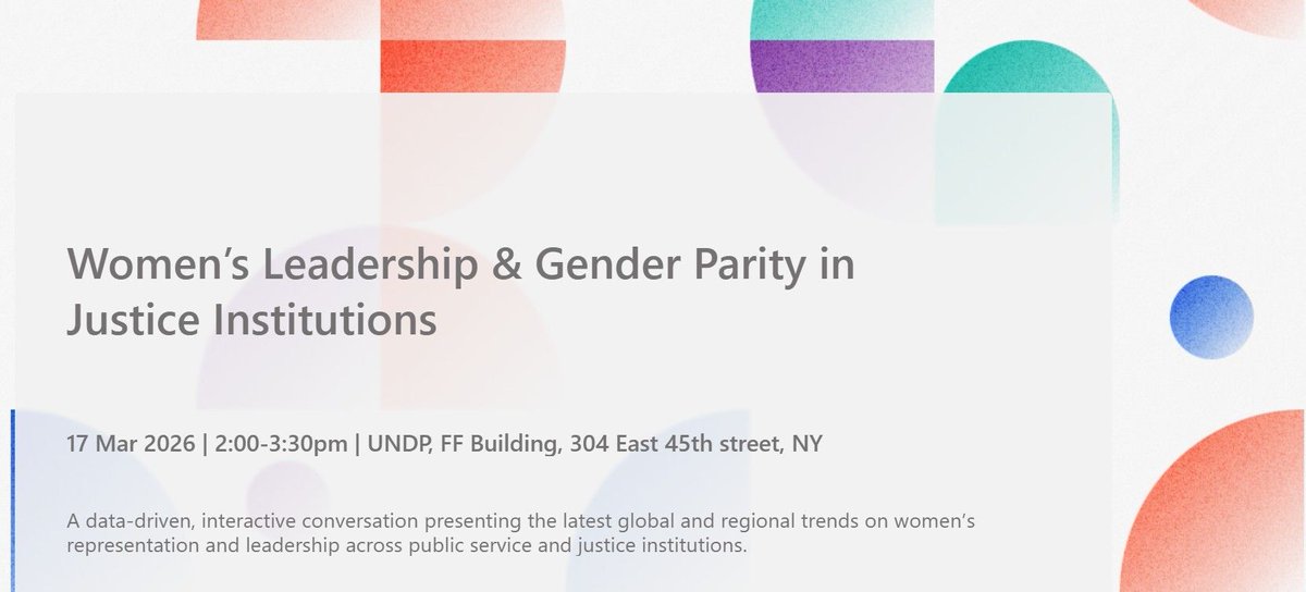 UNDP Global Policy Centre for Governance tweet media