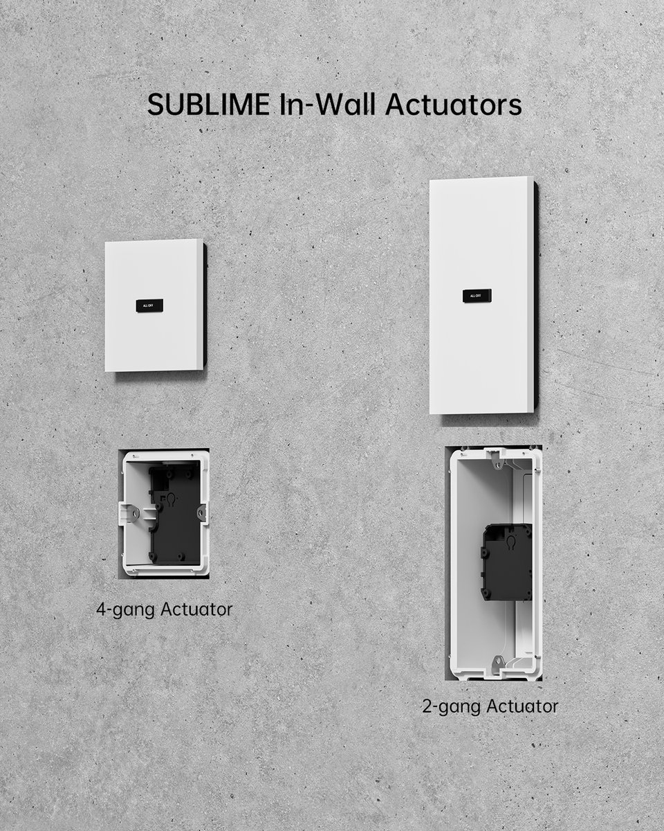 ilifesmarthome's tweet image. See what makes a smart home actually smart. 🏡✨
Behind every elegant SUBLIME panel is a high-performance Switch Actuator.

Know More: iot.ilifesmart.com/?utm_source=x
#LifeSmart #SublimeHome #SmartLighting #HomeTech #InteriorDesign #ReliableSmartHome