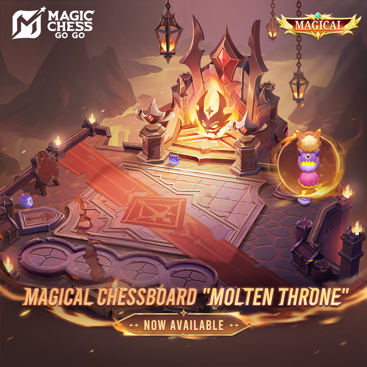MCGG Magical Chessboard "Molten Throne" is now ava...