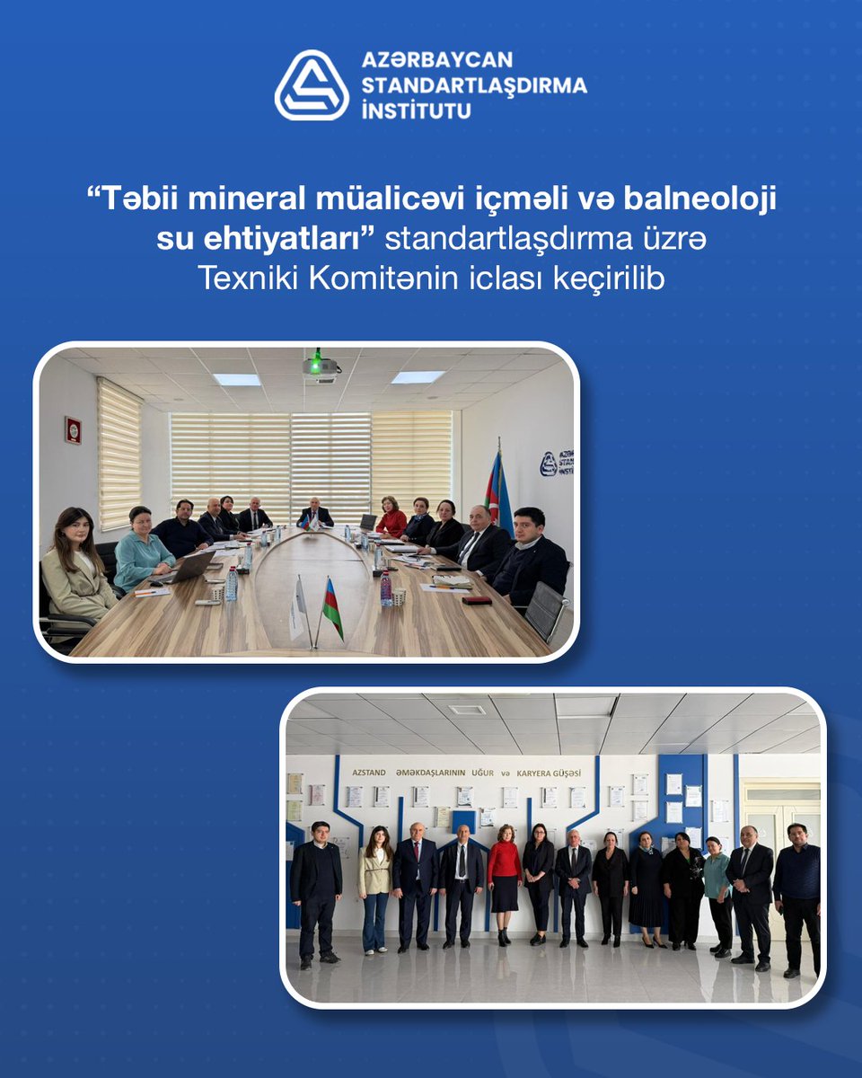 Azərbaycan Standartlaşdırma İnstitutu tweet media
