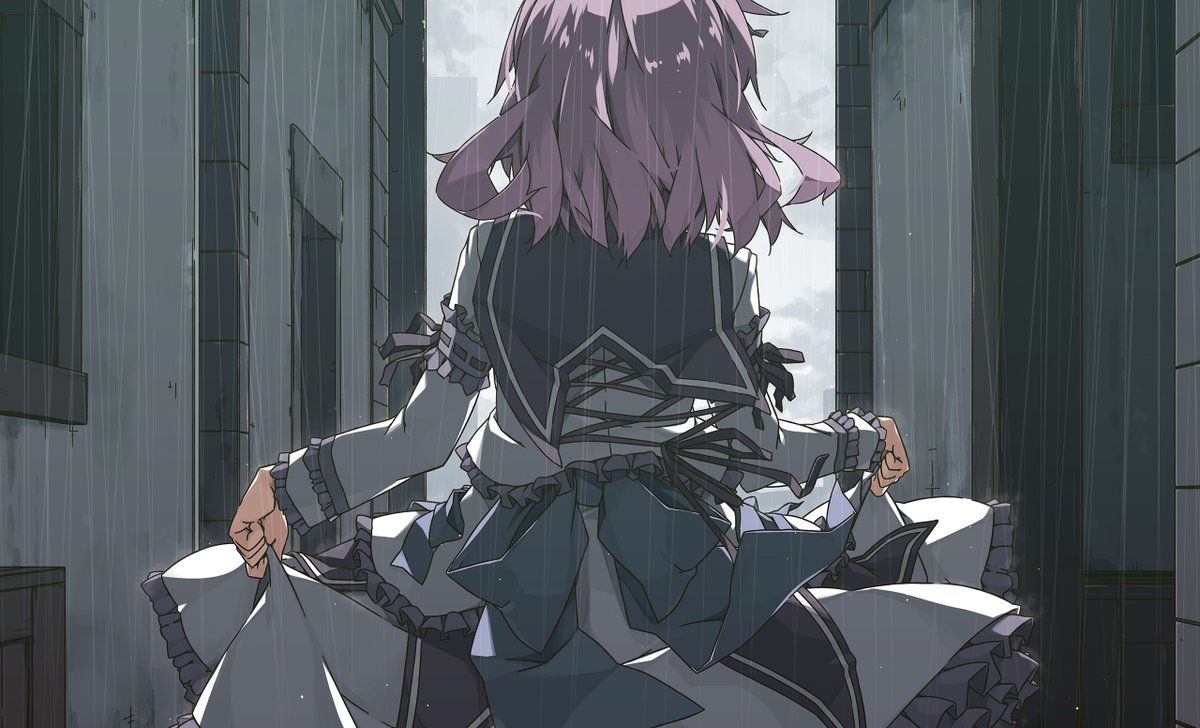 後ろ姿も稀によくやるやつ。
好きなのでー! 