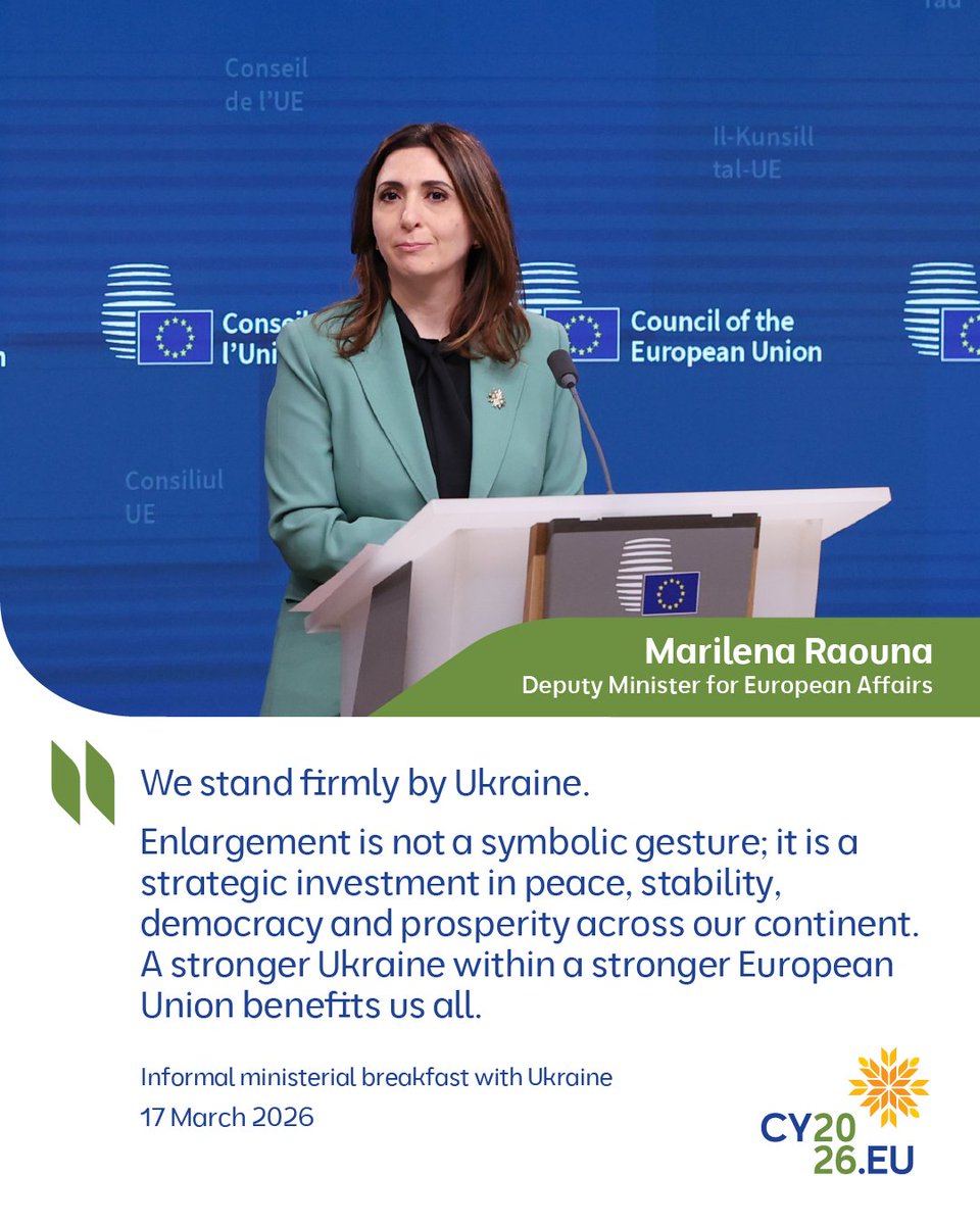 Cyprus Presidency of the Council of the EU 2026 tweet media