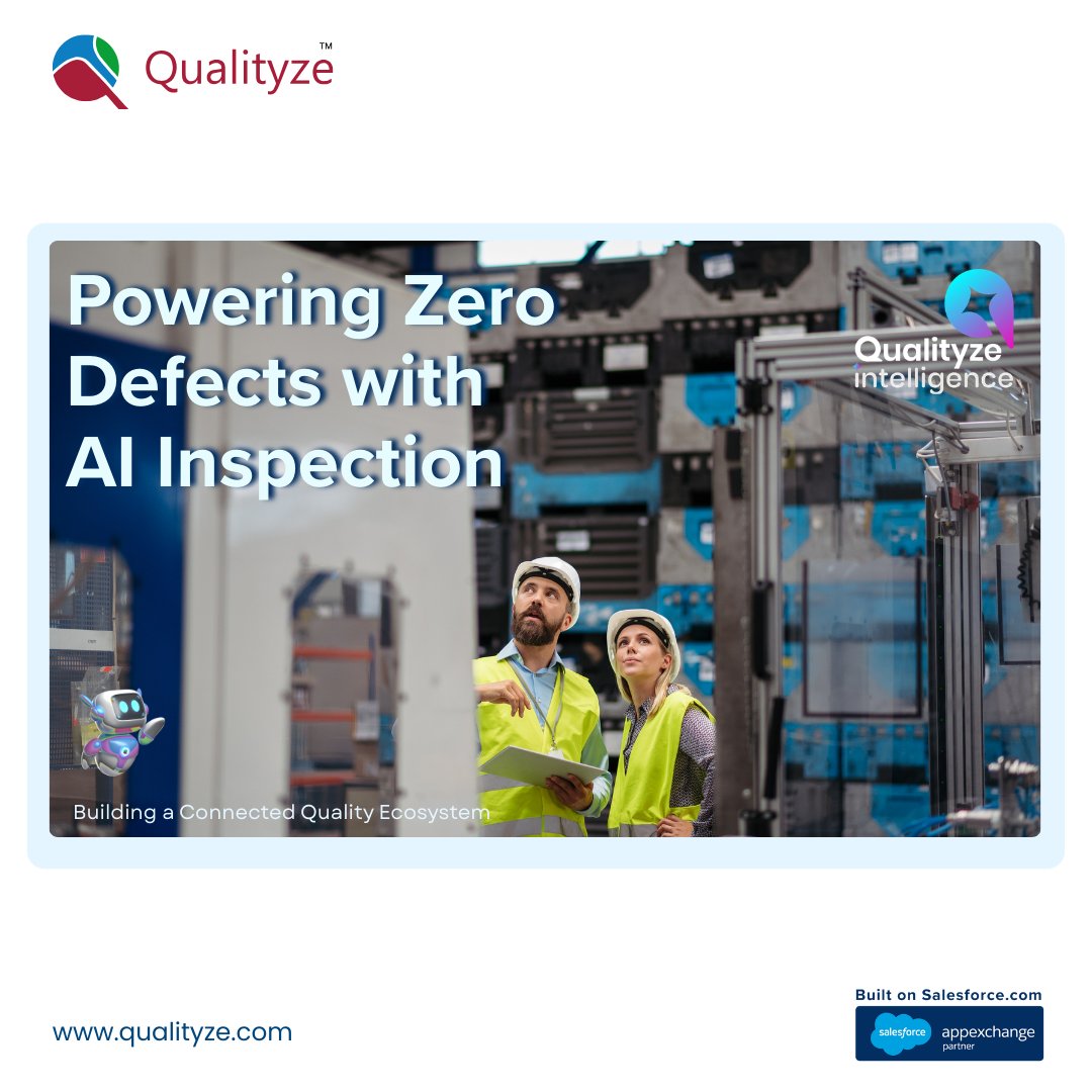 qualityze's tweet photo. Zero Defects isn't just an goal; it’s operational control. 

@LNSResearch shows that closed-loop feedback &amp; high-integrity data are key. Move from reactive to AI-driven prevention with @Qualityze.

Standardize. Predict. Close the loop. 

#ZeroDefects #SmartManufacturing #AI https://t.co/SKqlxWvNWz