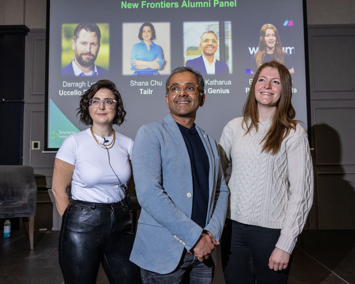 Enterprise Ireland's New Frontiers programme tweet media