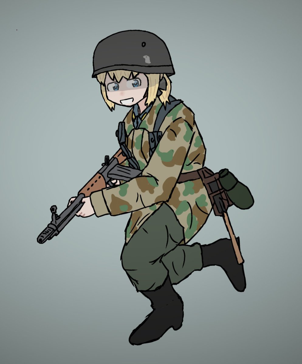 PantherTank4's tweet photo. 降下猟兵ちゃん https://t.co/OfRmflnoJ0
