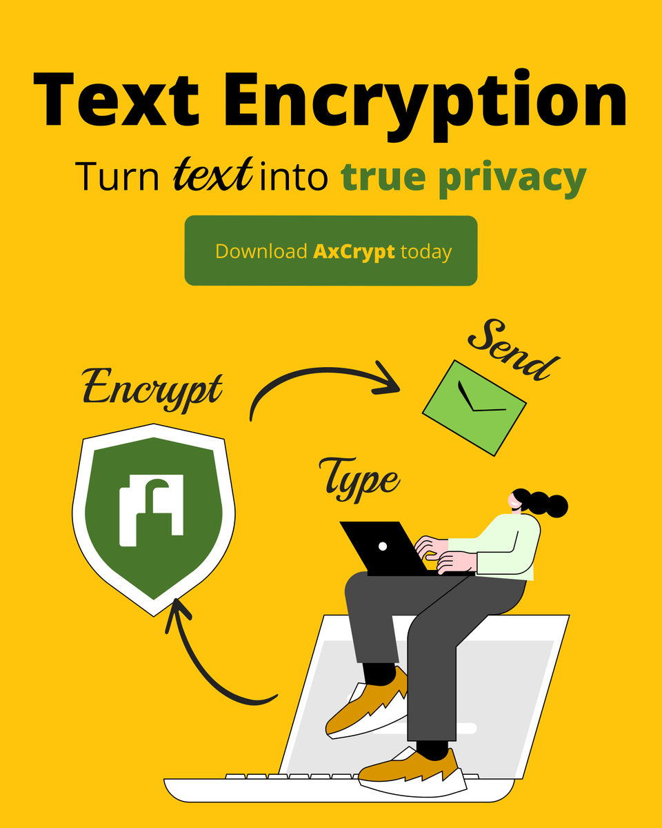 AxCrypt tweet media