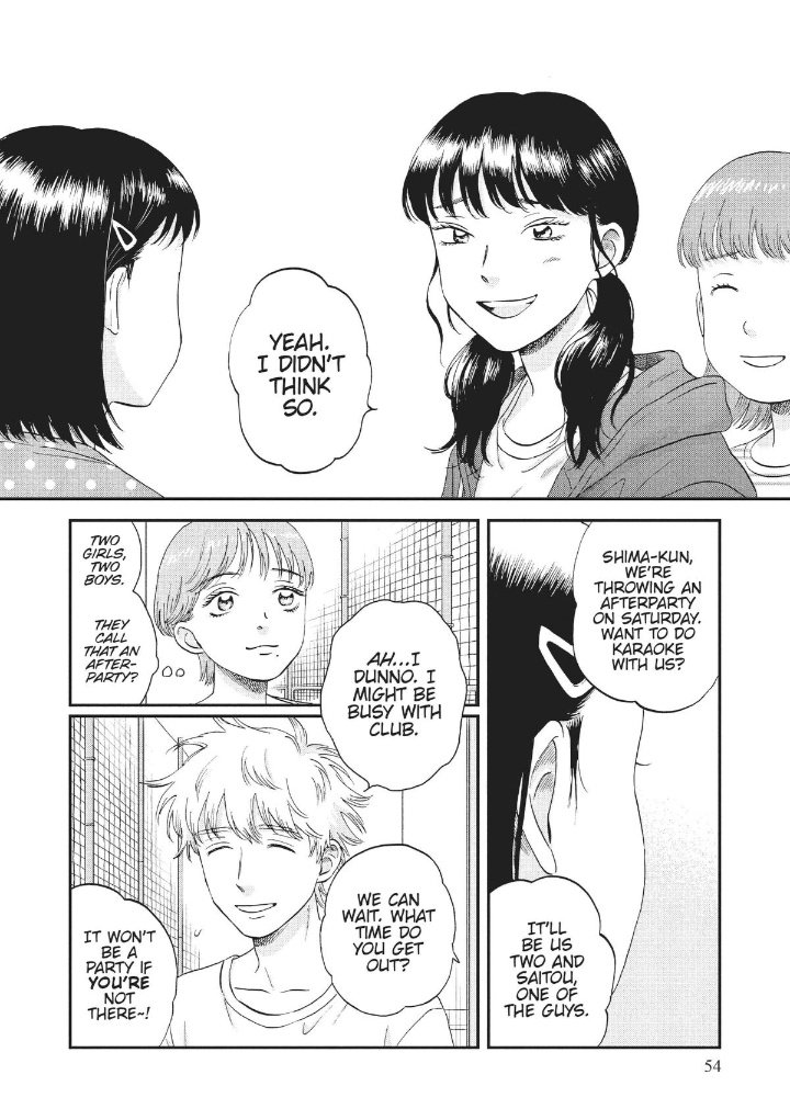 viioletsea's tweet photo. I feel so bad for mitsumi they were clearly being mean and i totally understand wanting shima to stand up for her https://t.co/M9dT4azpVe