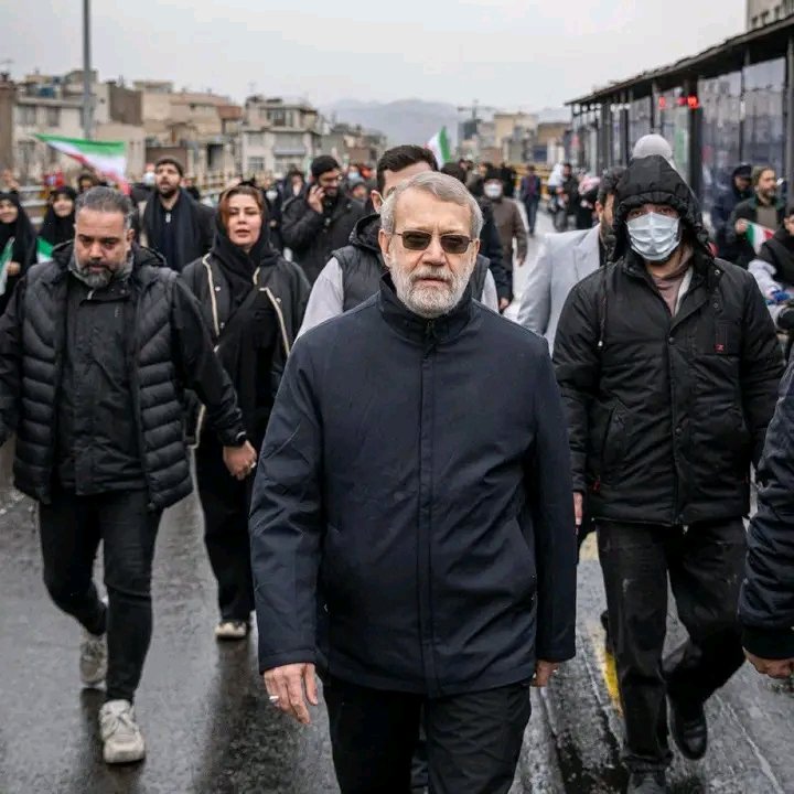 IXogta's tweet photo. Reuters reports that Ali Larijani, Iran’s top security official, survived recent airstrikes.
His direct message will soon air on Iranian media.
Larijani is known for strong social media posts, including a response to Donald Trump.#IranWar #Israel #usa #trump #alilarijani #hormuz https://t.co/xK4Yp00Sla