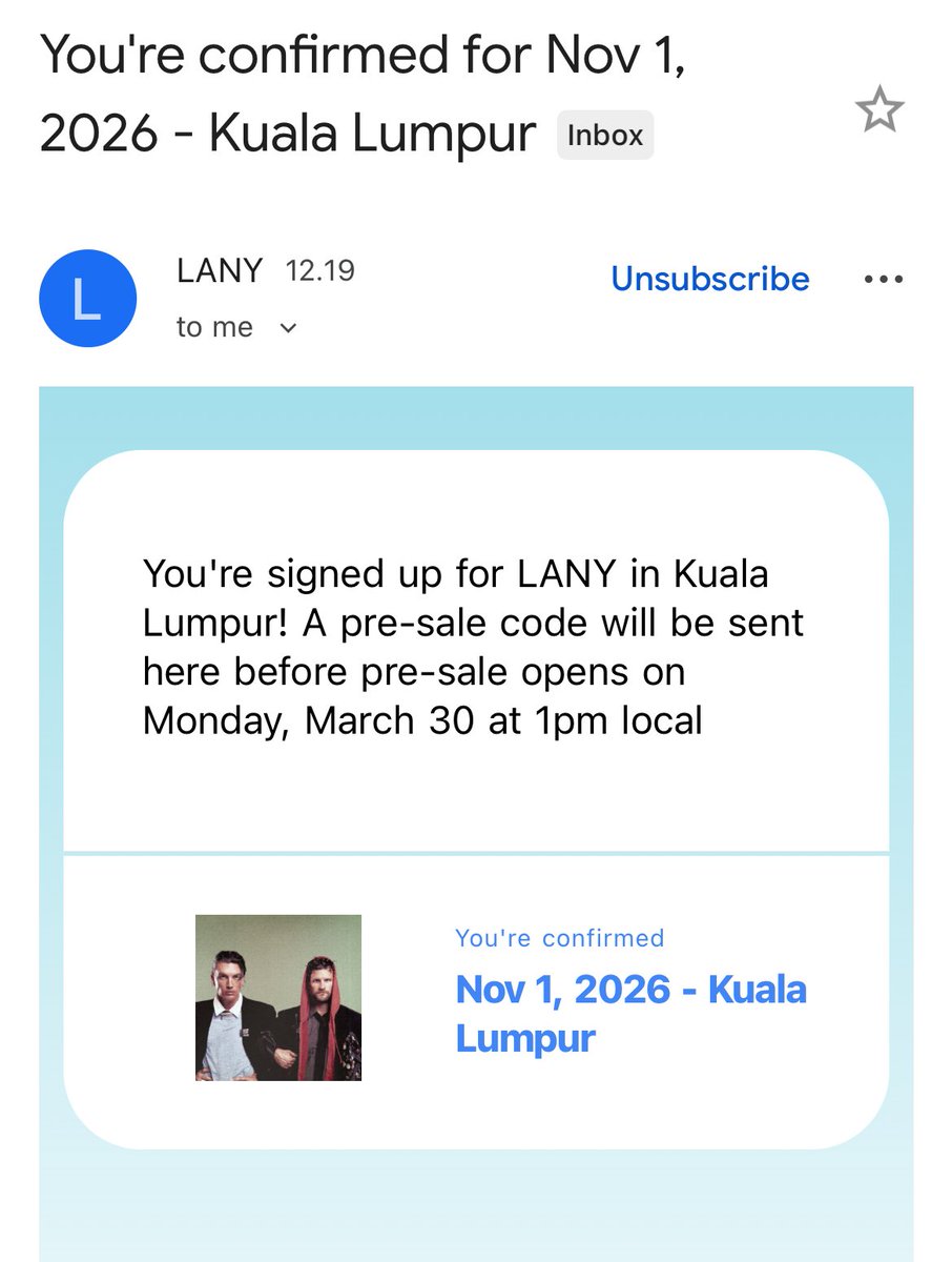 apa sekalian ke KL nonton lany nya🤡