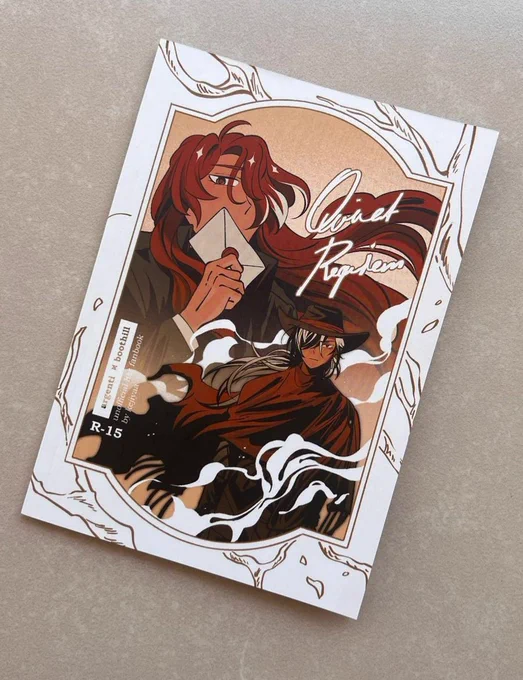 bettee pics of the argenthill doujin (old cover desogn) tysm for those who pre-ordered it so far