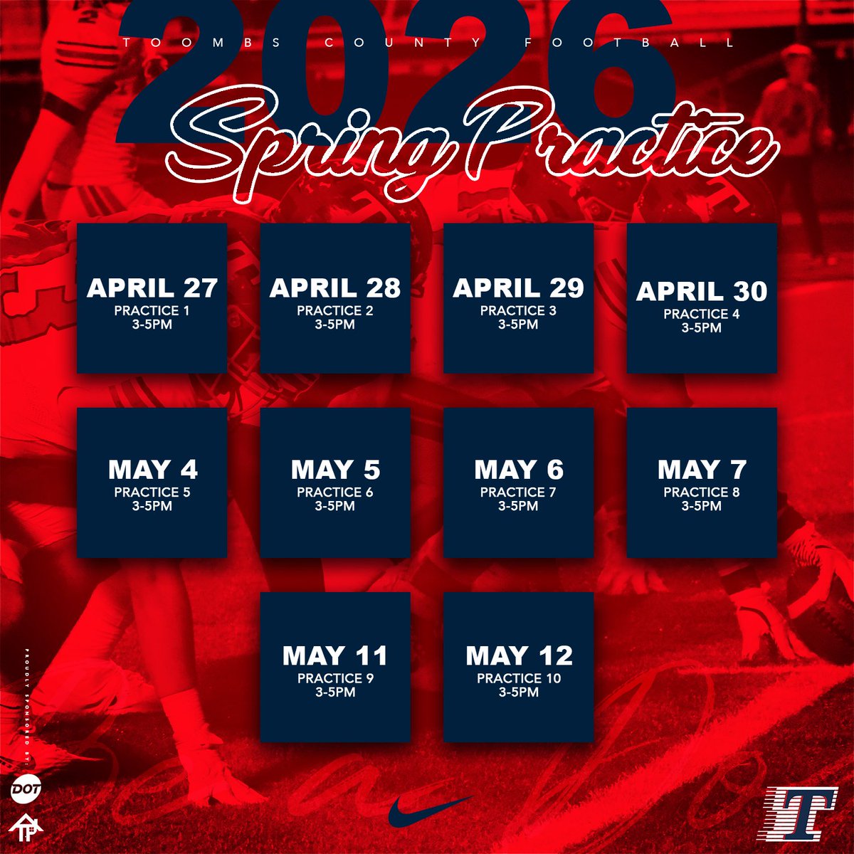 Toombs Football tweet media