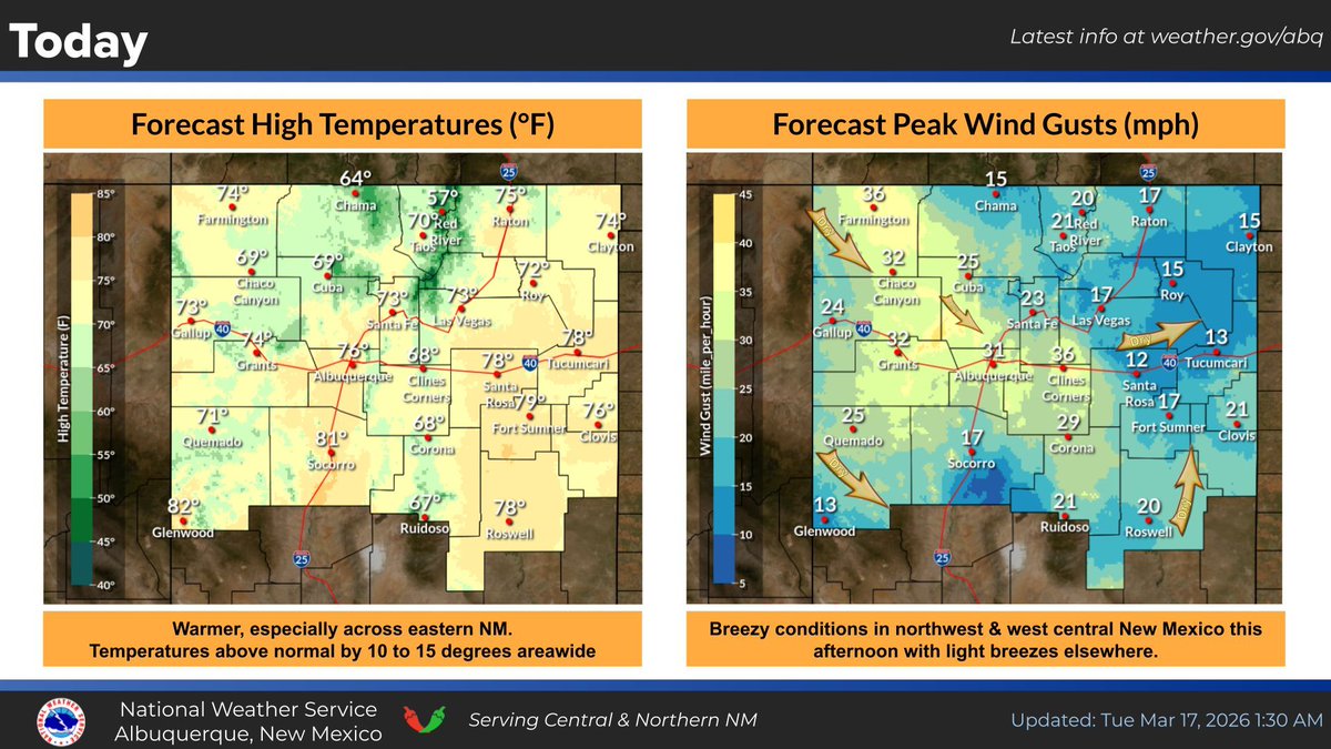 NWS Albuquerque tweet media