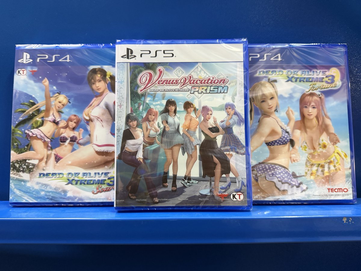 playasia's tweet photo. 🚨⚠️Restock Alert!⚠️🚨

Hey Gamers! We've got an absolutely GIGANTIC restock of Dead or Alive Xtreme 3 titles! Experience the fun of hanging out with your favorite girls, doing activities together, and having fun! You can enjoy each girl's unique personality and the game's built-in photo mode to create unforgettable memories with everyone!

Grab your copies today and make a connection!
https://t.co/5Fjzvqz5Fh