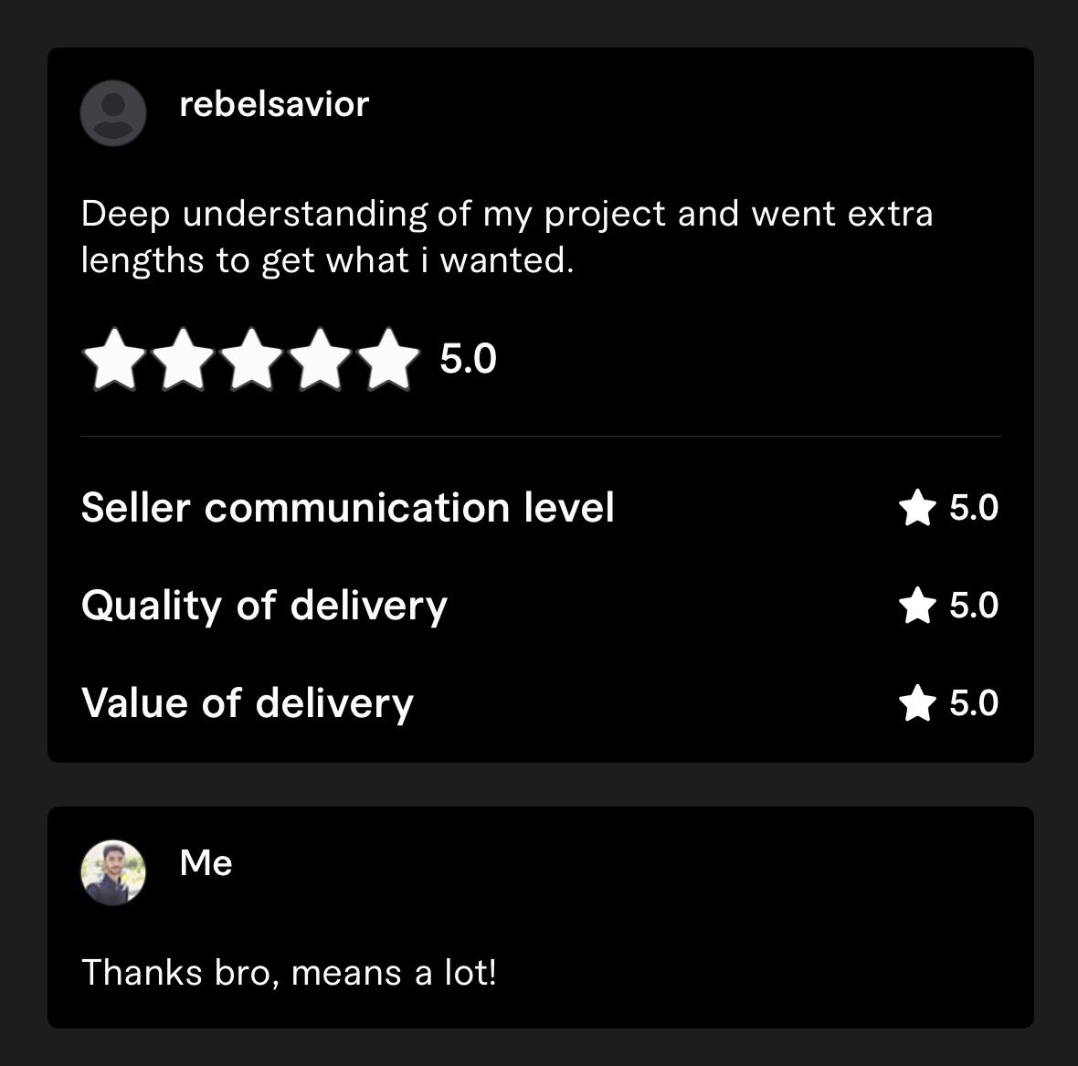 NasirWebDev's tweet photo. Alhamdulillah! ❤️✨
Just received another 5⭐ review after delivering a website for a Fiverr client. Client satisfaction and positive feedback mean everything.

Fiverr  #WebDevelopment #JavaScript #TailwindCSS #Frontend #WebDeveloper #webDeveloper #ModernWeb #CSS #HTML #Fiverr https://t.co/69LLgaOog1