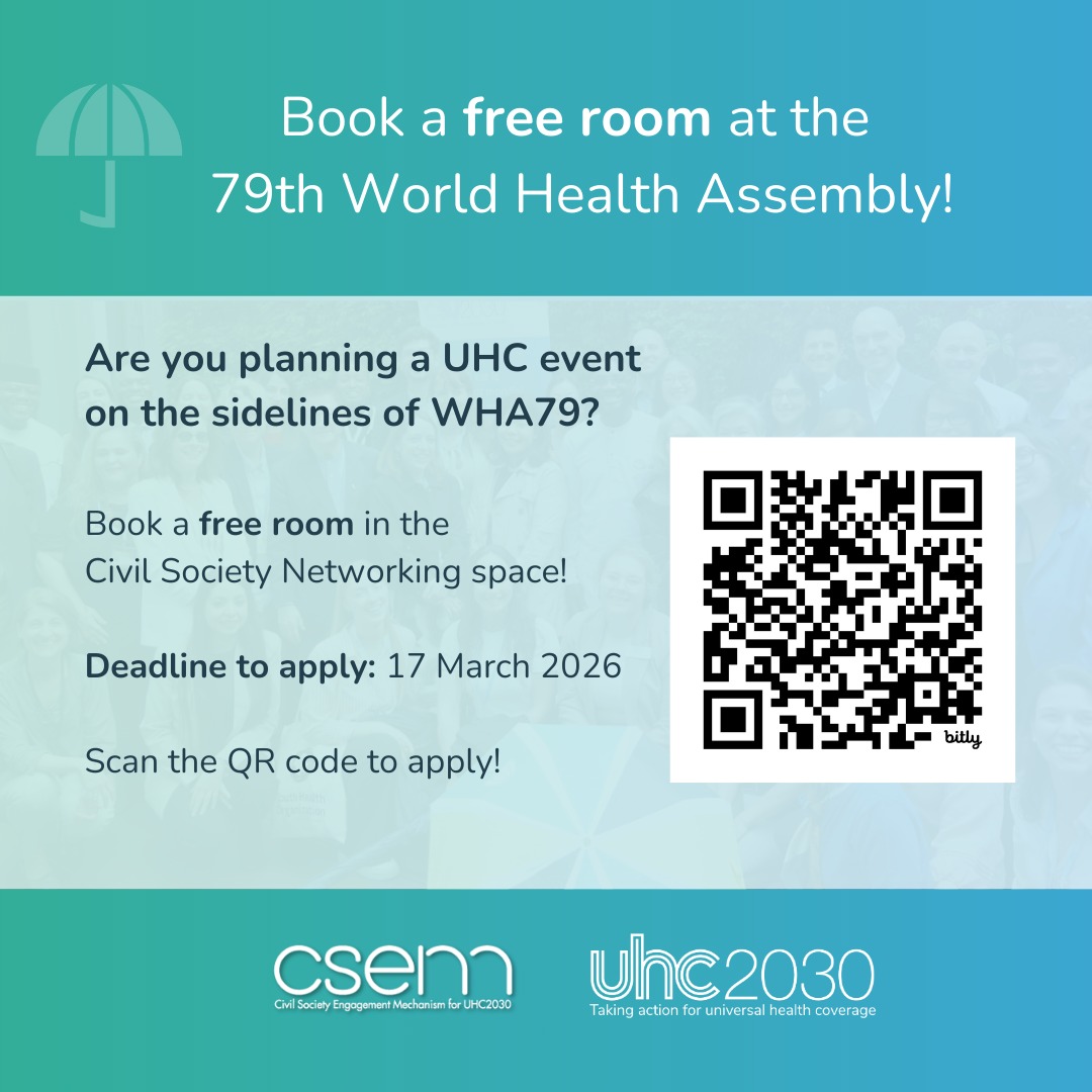 CSEM (UHC2030 Civil Society Engagement Mechanism) tweet media