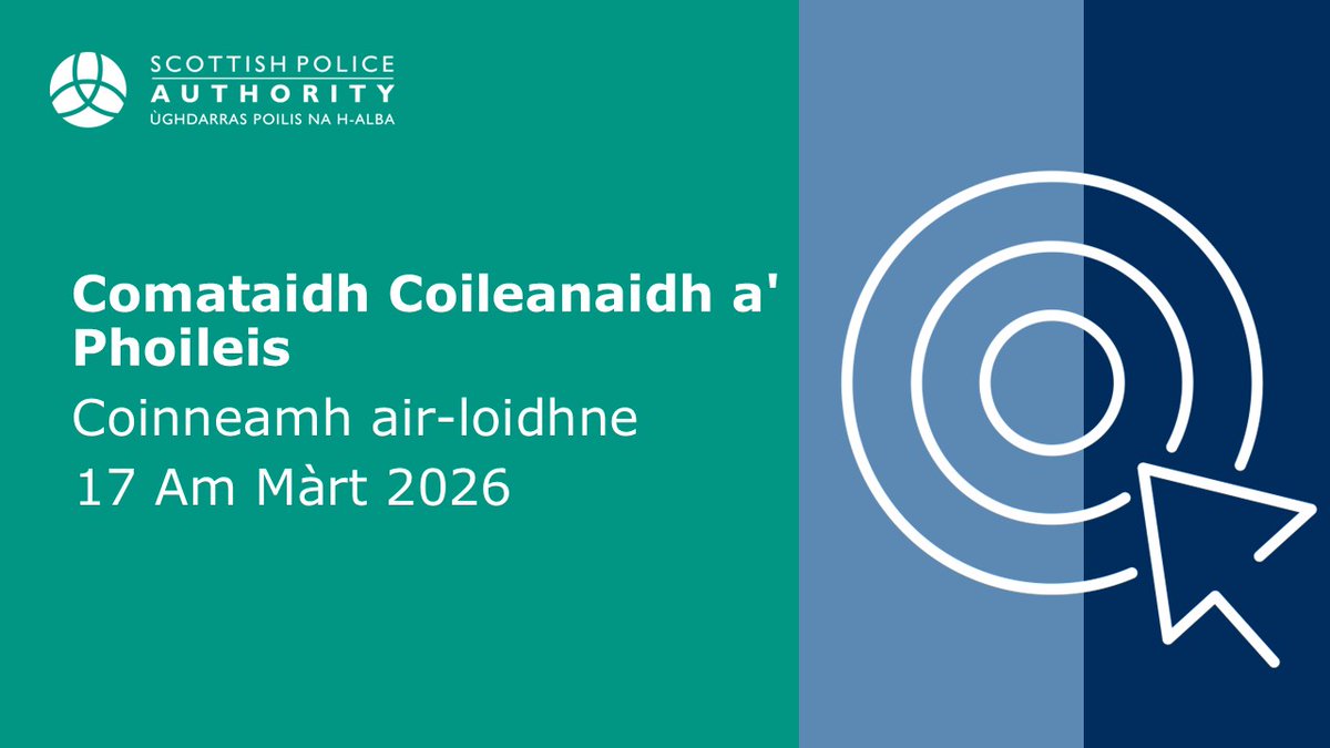 Scottish Police Authority tweet media