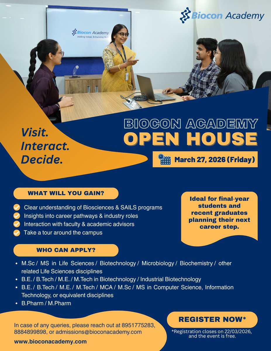 Biocon Academy tweet media