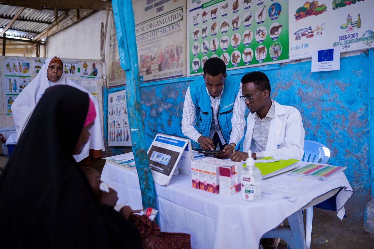 #Drought is pushing more children to the brink of malnutrition.

Frontline health workers are responding, delivering life-saving care and using digital tools to track treatment and recovery in real time. <a href="/ECHO_CESAfrica/">EU Humanitarian Aid | Central East Southern Africa</a> 

Continued support is critical to sustain these efforts.