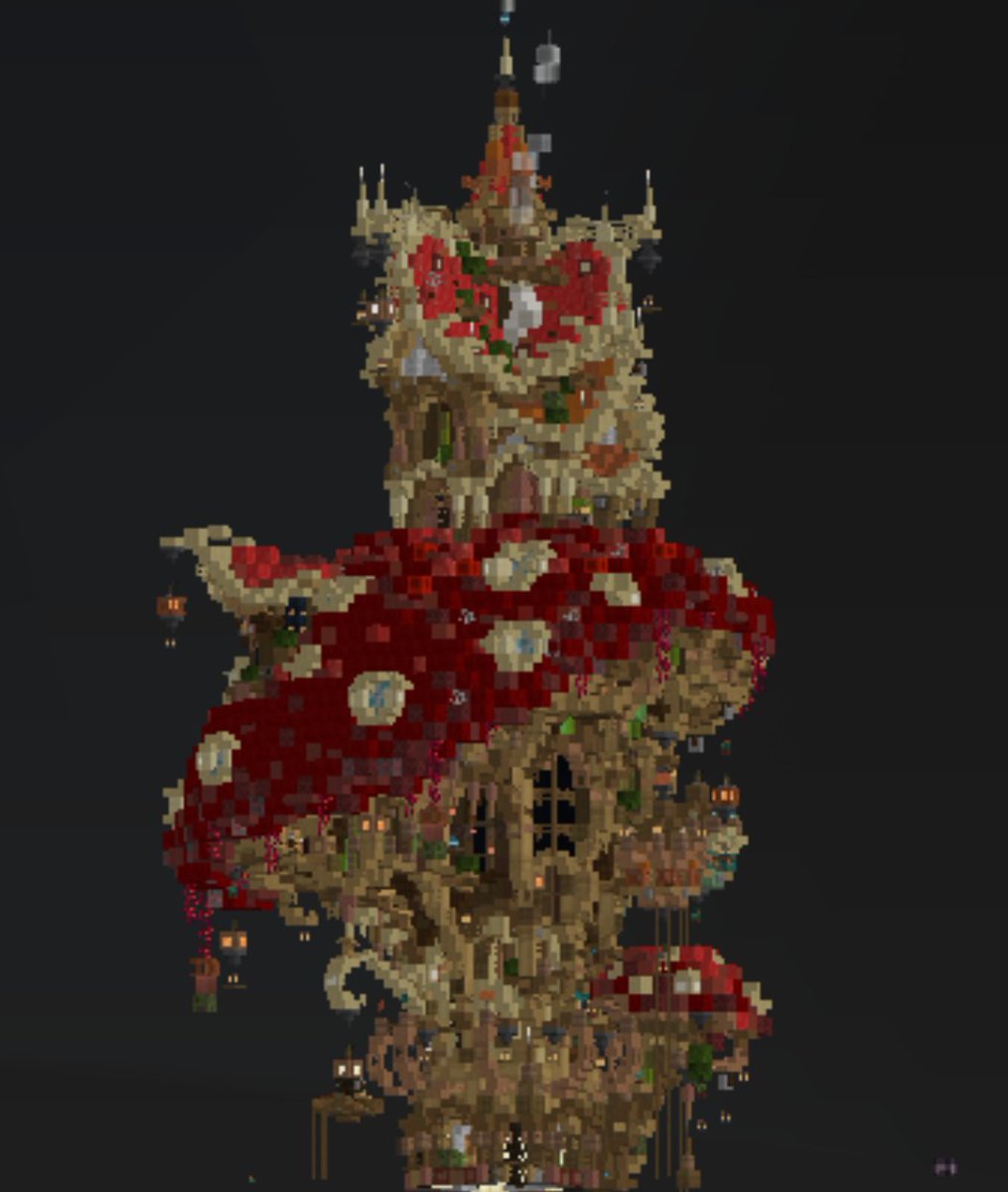 Twitter始めて最初に作ったきのこハウス