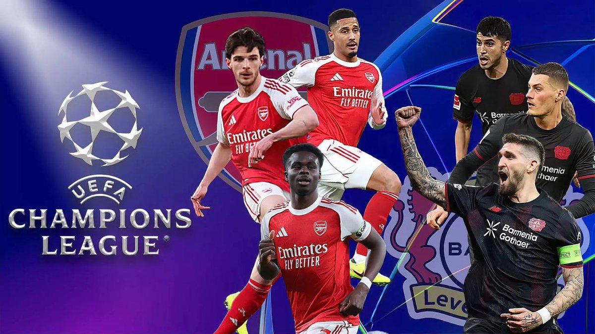 PlayredHQ's tweet photo. Round of 16. Second leg. No room for mistakes.
Arsenal vs Leverkusen.
Another huge Champions League night is here.
Let the battle begin. 🔥
#UCL #ChampionsLeague #Arsenal #Leverkusen #SecondLeg #Football #Soccer https://t.co/ffHjBGfRCo