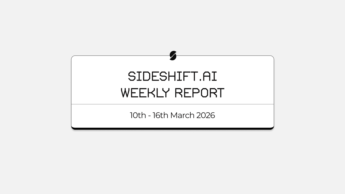 SideShift.ai - Direct to Wallet Trading tweet media