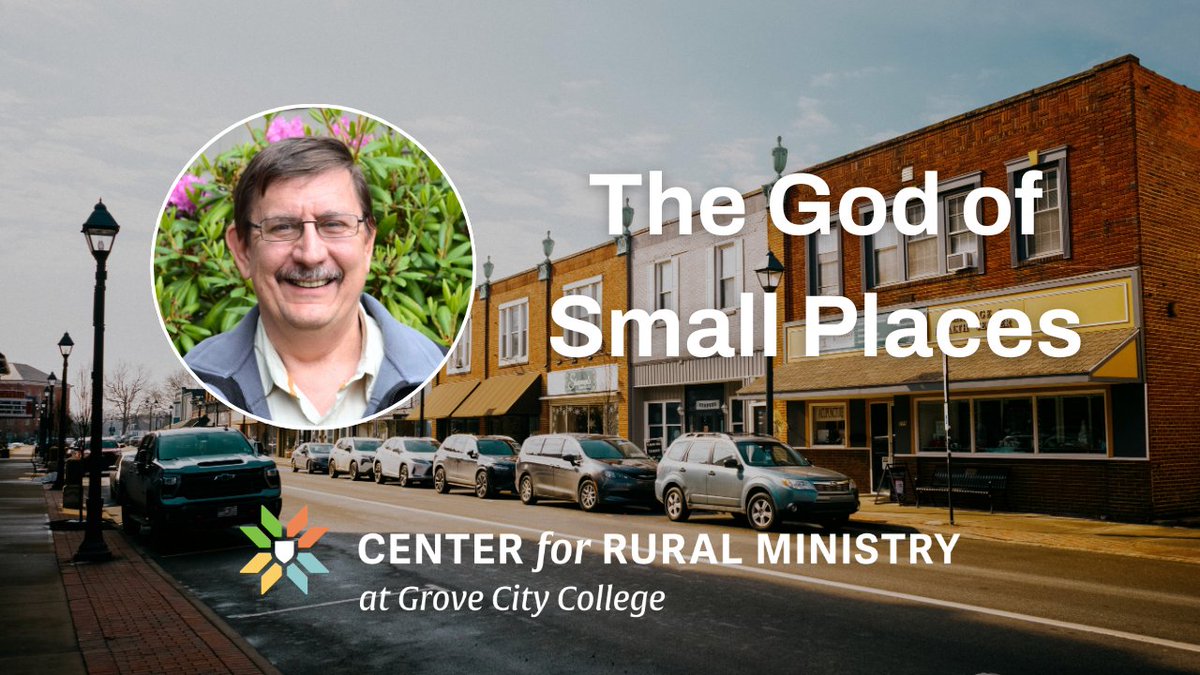 RuralMin_CRM's tweet photo. A new podcast episode on a new book on rural ministry! Glenn Daman is the co-editor of "The God of Small Places"...
https://t.co/mf8kMqH5lV https://t.co/2HoJTixr8C