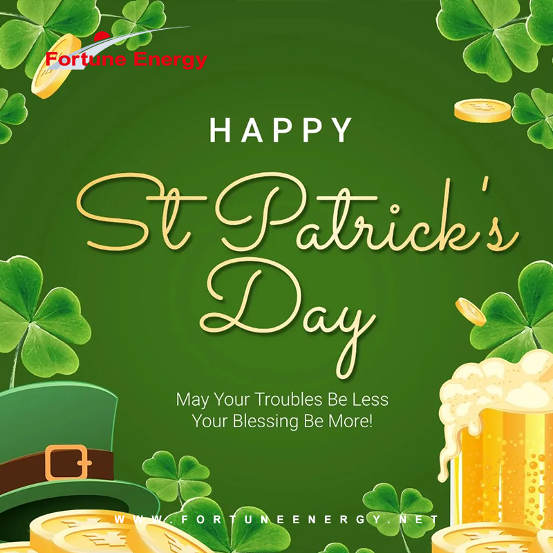 FortuneEnergy's tweet photo. Happy St. Patrick’s Day! 🍀
Wishing you luck, growth, and bright solar savings ahead.
#StPatricksDay #SolarEnergy #FortuneEnergy #CleanEnergy #GoSolar https://t.co/jcnzA3AnIv