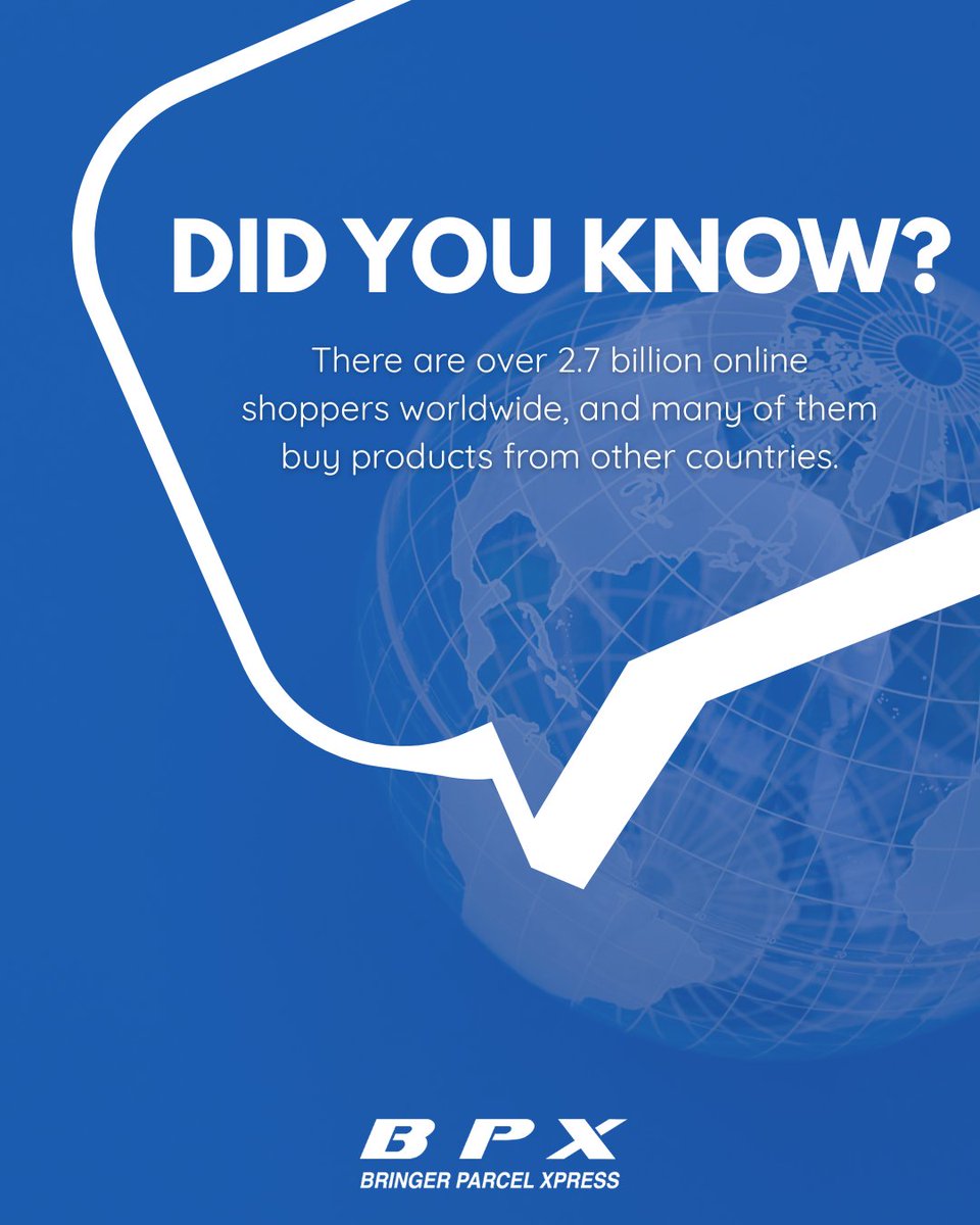 BringerParcel's tweet photo. Cross-border shopping is the new normal. 🌍

Bringer Parcel Xpress helps businesses and individuals ship internationally with ease.

Contact us:
📩 bpx-sales@bringer.com
📲 305-592-5427
🌐 https://t.co/r8uMPZOQMk

#bringerparcelxpress #shipwithbpx #globalshipping https://t.co/nStKErLo5G