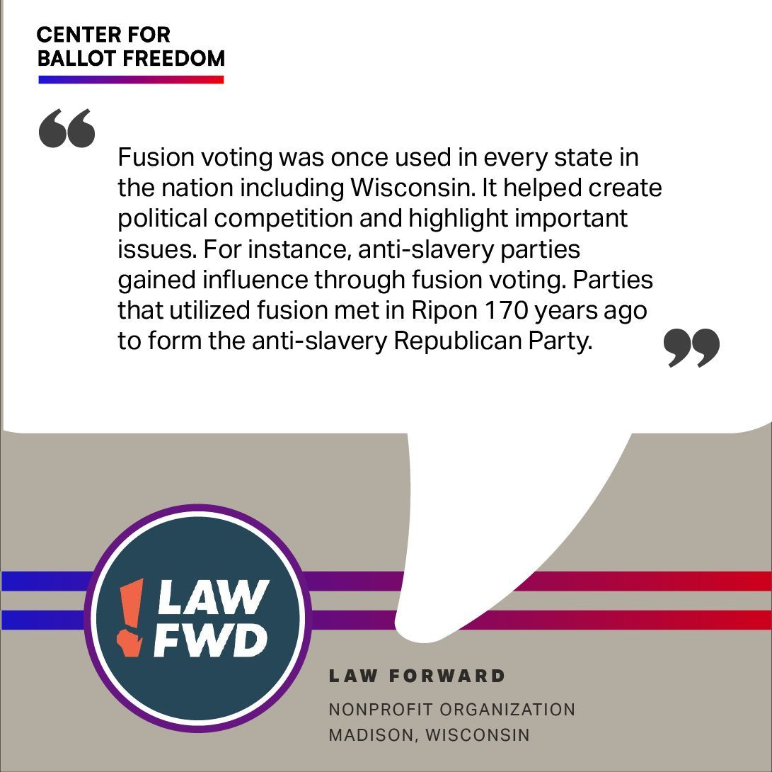 Center for Ballot Freedom tweet media