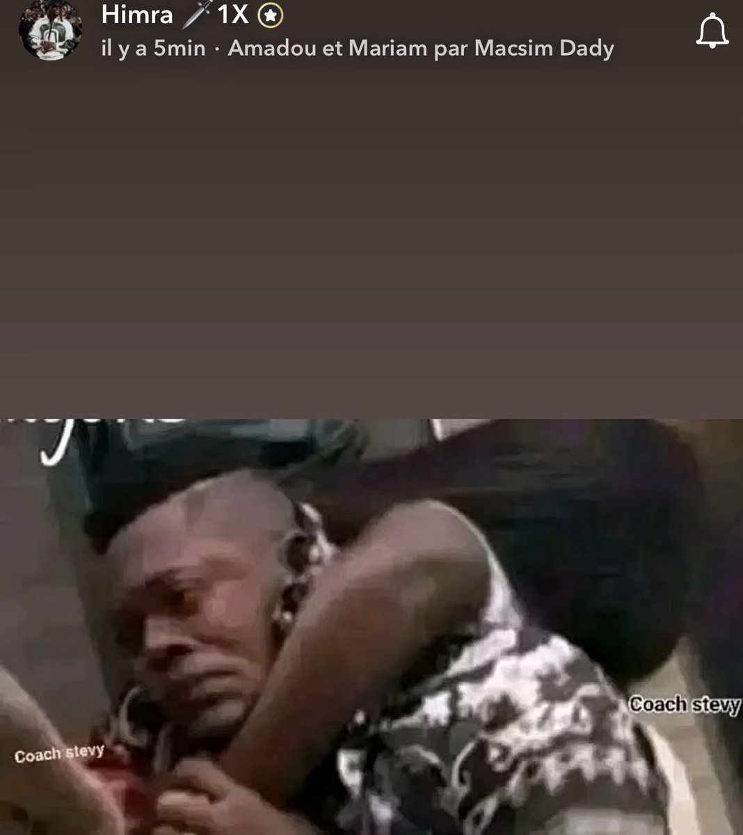 fatima_bakayoko's tweet photo. Désolée, mais moi J’ADORE quand il est dans celle-là. BIG OPP 😂💔⚔️ https://t.co/A1CgcGl9Uf