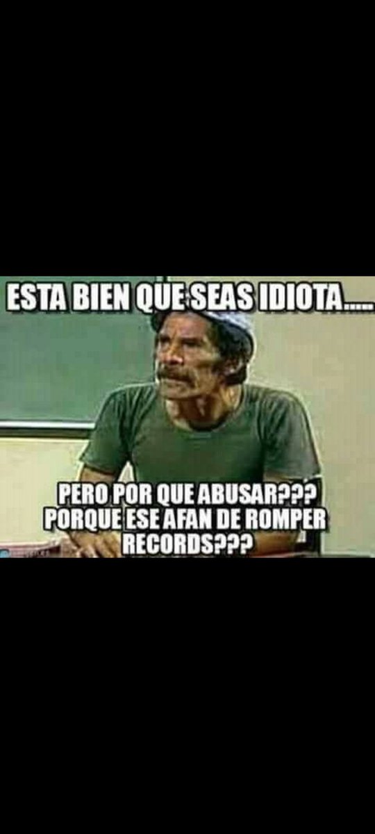 JohnT04904385's tweet image. Tratas de imbéciles a la mitad de los argentinos? Yo te apunto a vos: #IDIOTA. No generalizo y defino a nadie porque sí nomas. Tenes que ser #BRUTO metiendo metáforas sin sentido haciendote el "sabelo todo"
Tomatelas y andá por la sombre.