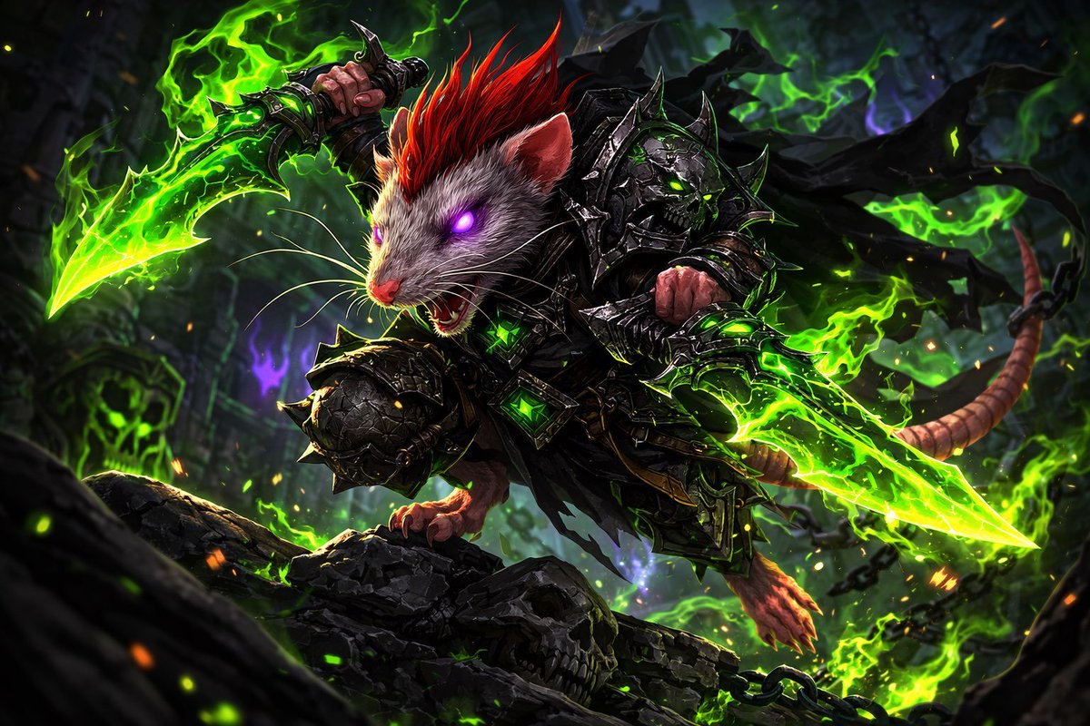 Rat with a knife🐀 tweet media