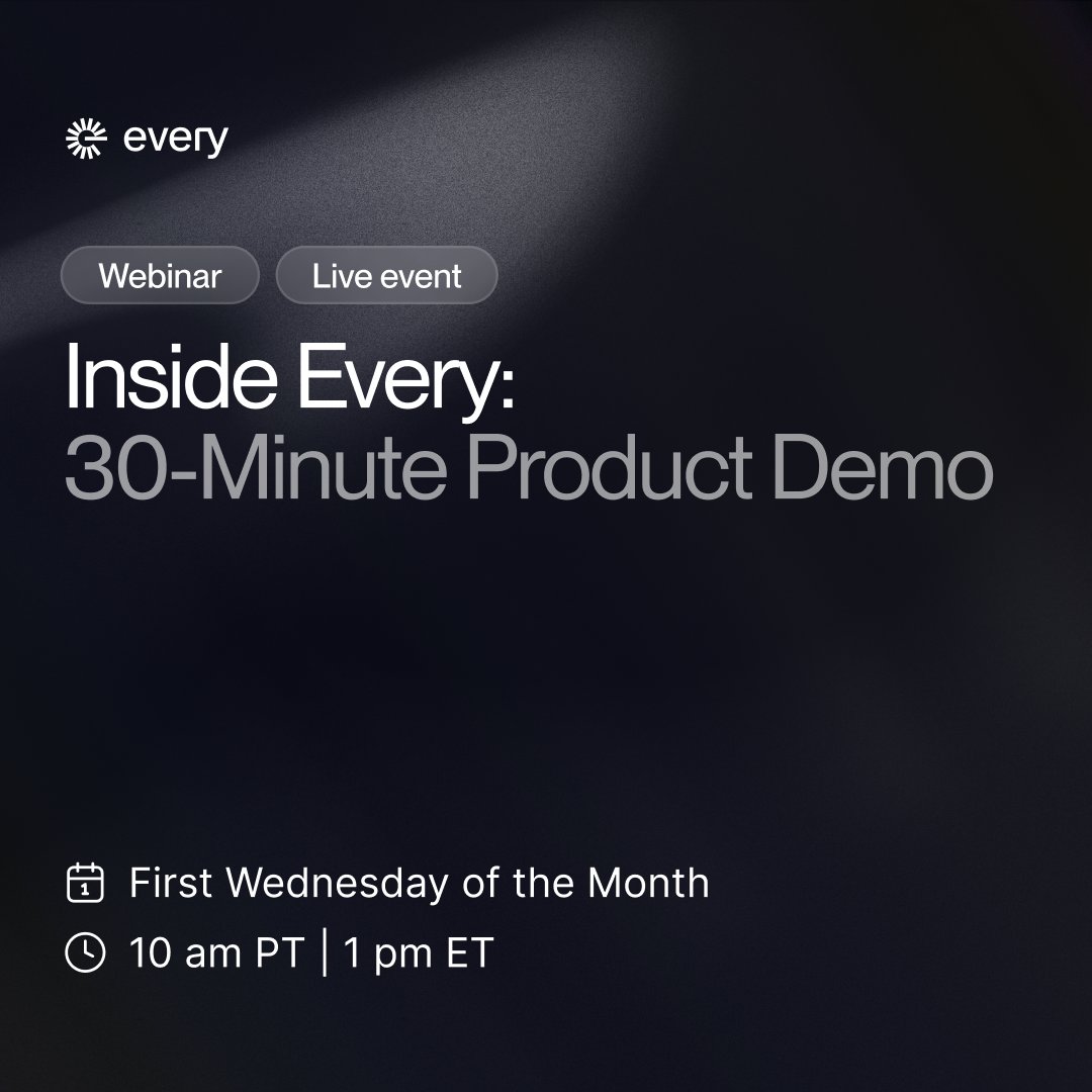 Every Inc. tweet media