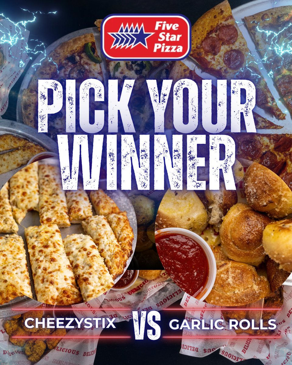 Get ready for the madness with Five Star Pizza! Cheezystix or garlic rolls? Which one will you pick for your watch party? Let us know in the comments below!
Check out all our apps➡️ link-pro.io/LldAGuV
#fivestarpizza #fivestar #pizza #floridaeats #basketball #appetizers
